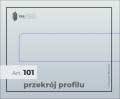 Trestone - fronty proste profil art.101